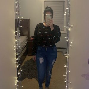Long sleeve croptop